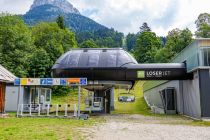 Talstation Loser-Jet 1 Altaussee - Die kuppelbare, schnelle Sesselbahn verfügt über Wetterschutzhauben (Bubbles) und bringt Dich im Winter ins Skigebiet Loser-Altaussee.  • © alpintreff.de - Christian Schön