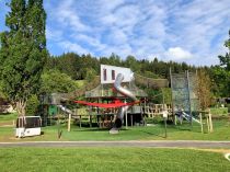 Oberstaufen PARK - Oberstaufen - Der modern und angenehm gestaltete Oberstaufen PARK bietet viele Erholungs- und Spielmöglichkeiten. • © Oberstaufen Tourismus