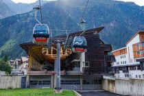 Höhe Talstation Rifflseebahn - Die Talstation der Rifflseebahn liegt bereits auf einer Seehöhe von 1.680 Metern. • © alpintreff.de - Christian Schön