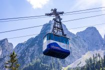 Die Gosaukammbahn ist noch eine weitgehend original erhaltene Pendelbahn von Voest-Alpine. Sie wurde im Jahr 1968 gebaut und ist heute nurmehr in der Sommersaison in Betrieb. • © alpintreff.de - Christian Schön