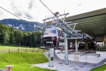 Die Jennerbahn liegt direkt am schönen Königssee im Berchtesgadener Land. Es ist eine Einseilumlaufbahn. • © alpintreff.de - Christian Schön