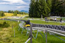 Und Start!  1.160 Meter Rodelspaß warten auf Dich. • © alpintreff.de - Silke Schön