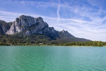 Drachenwand am Mondsee - Die Drachenwand ist vom Mondsee aus sehr gut zu sehen.  • © alpintreff.de - Christian Schön