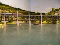 Kein Berg zu hoch - kein Wasser zu tief in der Miniwelt Oberstaufen. • © Miniwelt Oberstaufen