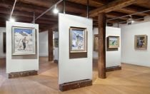 Die in den 1920er Jahren entstandenen Gemälde Alfons Walde stehen bis heute für Wintersport und  Winterlandschaft in Kitzbühel und Tirol.  • © Lazzari, Kitzbühel