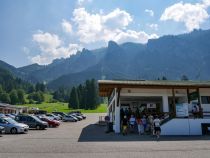 Tegelbergbahn - Komm herein! Die Talstation. • © alpintreff.de - Christian Schön