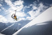 Skigebiet Rifflsee - Pitztal - Wenn das mal keine Aussicht ist! Knapp 20 Kilometer Pisten in bis zu 2.880 Metern Höhe gibt es am Rifflsee. • © Pitztaler Gletscherbahn GmbH & Co KG - Roland Haschka 