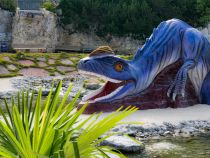 Jede Menge Dinos - ... auf dem Weg. Der Triassic Trail bringt Dir viel über die Urzeittiere bei.  • © alpintreff.de - Christian Schön