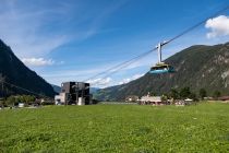 Ahornbahn Mayrhofen - Blick auf die Talstation • © alpintreff.de / christian Schön