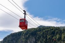 Alte Zwölferhorn Seilbahn St. Gilgen - Verabschieden wir uns also mit einem Blick, den man über 60 Jahre von St. Gilgen aus genießen konnte. • © alpintreff.de / christian Schön