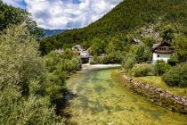 Traun in Bad Ischl - Blick über die Traun, die durch Bad Ischl fließt. • © alpintreff.de - Christian Schön