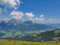 Kaiserblick vom Brandstadl - So sieht der Blick auf den Kaiser übrigens aus. • © alpintreff.de / christian schön