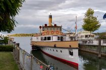 Größter Stolz auf dem Chiemsee: Der Raddampfer Ludwig Fessler. • © alpintreff.de / christian Schön