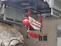 Gletscherbahn Zugspitze - Da man das nicht so häufig sieht, hier mal  der Lastesel im Detail. • © alpintreff.de / christian Schön