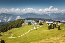 Das Kinder-Bergparadies Widiversum liegt auf 2.020 Metern in Oetz beziehungsweise Hochoetz im Ötztal. Du kommt entweder zu Fuß hin oder nimmst die Acherkogelbahn.  • © Oetztal Tourismus, Rudi Wyhlidal