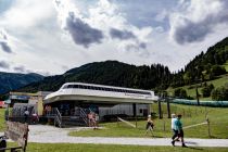 Die Kaserebenbahn führt vom Skizentrum Angertal bis ins Gebiet der Schlossalm von Bad Hofgastein. • © alpintreff.de / christian Schön