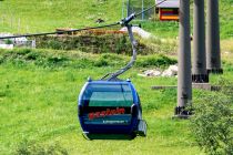 Kaserebenbahn im Angertal - Von der Bergstation der Kaserebenbahn bis zur Schlossalmbahn gibt es einen kleinen Fußweg. • © alpintreff.de / christian Schön