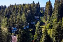 Die Streckenlänge der Asitzbahn beträgt 1.443 Meter. Dabei überwindest Du einen Höhenunterschied von mehr als 470 Metern. • © alpintreff.de - Christian Schön