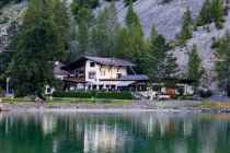 Das Restaurant Seebua liegt am Nassereither See. • © alpintreff.de - Christian Schön