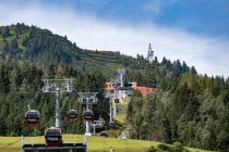 Blick auf die Mittelstation der Schlossalmbahn • © alpintreff.de / christian Schön