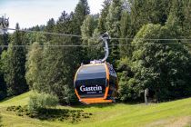 Wie schon am Stubnerkogel ist die Bahn komplett in Orange gehalten. • © alpintreff.de / christian Schön