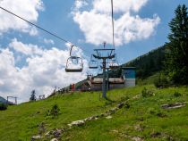 Kurz vor der Bergstation der Wannenjochbahn • © alpintreff.de / christian schön