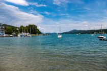 Der Wörthersee - Velden: Blick von der Promenade auf den See. • © alpintreff.de / christian Schön