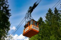 Kabine der Eibsee-Seilbahn - So haben wir sie seit Kindertagen in Erinnerung: Die Kabine der Eibsee-Seilbahn. • © alpintreff.de / christian schön