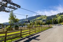 Die Gondelbahn Hochbrixen in Brixen im Thale. • © skiwelt.de - Silke Schön