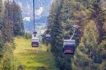 Fahrt hinunter mit der Hössbahn in Hinterstoder. • © skiwelt.de - Christian Schön