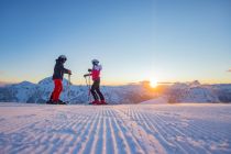 Skifahren im Skigebiet Nassfeld-Sonnenalpe. • © Region Nassfeld-Pressegger See. Martin Lugger Photography