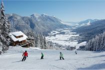 Skifahren im Skigebiet Gitschtal-Weißbriach. • © Region Nassfeld-Pressegger See