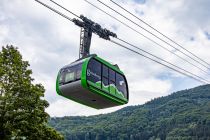 Die Grünberg Seilbahn in Gmunden am Traunsee. • © skiwelt.de - Christian Schön