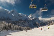 Unterwegs im Skigebiet Ehrwalder Alm. • © FroZenLights