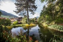 Der einladende Gartenbereich beim Parkhotel Matrei.   • © Parkhotel Matrei