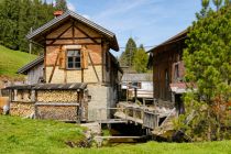 Viel zu erkunden gibt es an der historischen Mühle.  • © Tourismus Hörnerdörfer