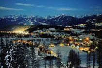 Ramsau am Dachstein in abendlicher Winterstimmung. • © Schladming-Dachstein.at / Lisa Marie Prettenthaler