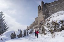 Die Burgruine Ehrenberg liegt in Reutte im Außerfern. • © Tirol Werbung, Peter Neusser