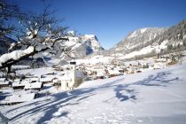 Schoppernau im Bregenzerwald im Winter. • © Bregenzerwald Tourismus, Christoph Lingg