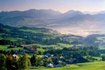 Dieser umwerfende Blick auf Schwarzenberg... • © Popp-Hackner, Vorarlberg Tourismus