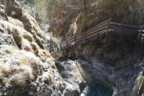 Ein Teil der Strohwollner Schlucht im Salzburger Saalachtal. • © Salzburger Saalachtal Tourismus, Schlechter Fotograf