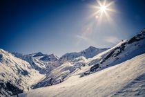 Die Sunnaalmbahn mit dem Mittagskogel im Skigebiet Rifflsee/Pitztal. • © Pitztaler Gletscherbahn GmbH & Co KG - Bernhard Füruter