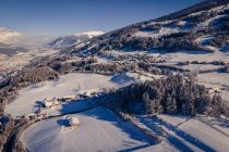 Winterlandschaft in Tulfes in der Region Hall-Wattens in Tirol. • © Tourismusverband Hall-Wattens