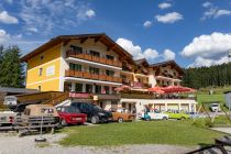 Das Landhotel mit Gasthaus Traunstein in Abtenau. © skiwelt.de - Christian Schön Das Landhotel mit Gasthaus Traunstein in Abtenau. © skiwelt.de - Christian Schön