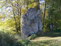 Die Burgruine Kalden in Altusried. • © Gästeinformation Altusried