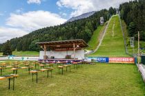 Die Skiflugschanze am Kulm in Bad Mitterndorf. • © skiwelt.de - Christian Schön