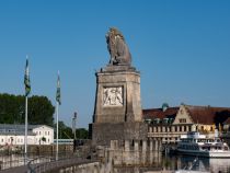 Bayerischer Löwe in Lindau am Bodensee • © skiwelt.de / christian schön