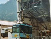 Die alte Bergbahn Lech-Oberlech. • © skiwelt.de / christian schön