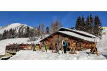 Die Heiterwanger Hochalm im Winter.  • © Bergbahnen Berwang