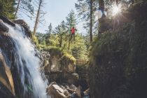 Am Seebenwasserfall findest Du einen anspruchsvollen Klettersteig. • © ZABT-C. Jorda